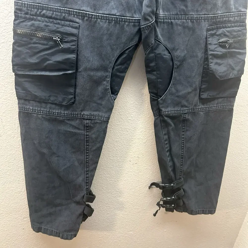 BT Black‎ Tailor Cargo Pants Mens 30x30 Grunge Skater Avant Garde Gorpcore